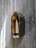 Steel & Selenite Wall Sconce — Sigil, Nitush Aroosh | Sconces by Nitush Aroosh. Item made of steel works with contemporary & eclectic & maximalism style
