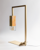 Lamp/Two YELLOW | Table Lamp in Lamps by Formaminima. Item made of brass & marble compatible with contemporary style