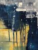 Golden happiness. SOLD | Oil And Acrylic Painting in Paintings by Margaret Alice Høiesen | Private Residence, Tananger Norway in Tananger