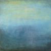 Blue Beyond | Oil And Acrylic Painting in Paintings by Linda Cordner. Item made of wood with synthetic