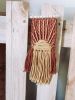 Mini Woven Wall Hanging Decor - Sunshine Embroidery | Macrame Wall Hanging in Wall Hangings by Hippie & Fringe. Item composed of fiber in boho or art deco style