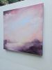Evocation of the dawn - Warm abstract landscape painting | Oil And Acrylic Painting in Paintings by Jennifer Baker Fine Art. Item made of canvas works with contemporary style