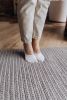 Knitted Carpet | Area Rug in Rugs by Chasha Home. Item composed of cotton
