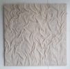 Whispering | Tapestry in Wall Hangings by Saskia Saunders | Danesfield House Hotel & Spa in Marlow-On-Thames. Item composed of linen and paper in minimalism or contemporary style