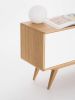 Mid century modern sideboard, retro console cabinet | Storage by Mo Woodwork | Stalowa Wola in Stalowa Wola. Item composed of oak wood