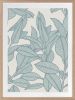 Rubbery Leaf Design - 1 & 2 - Sky - Framed Art | Prints by Patricia Braune. Item composed of paper