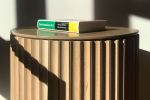 Pilar End Table | Tables by INDO-. Item composed of oak wood