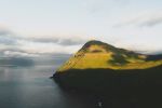 Coast (Faroe Islands) | Photography by Tommy Kwak. Item composed of paper in minimalism style
