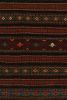 Vintage Baluch Tribal Kilim, Brown and Orange Geometric | Area Rug in Rugs by Rug and Kilim