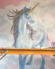 “Unicorn” mural | Murals by Sheri Johnson-Lopez. Item composed of synthetic