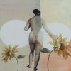 Flower Power#1 | Oil And Acrylic Painting in Paintings by silvia poloto. Item made of wood with synthetic works with contemporary & modern style