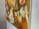 406 Piazza in San Gregorio | Oil And Acrylic Painting in Paintings by Anne B Schwartz. Item composed of canvas and synthetic