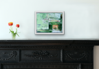 Feels Like Paris in Spring | Oil And Acrylic Painting in Paintings by Jacob von Sternberg Large Abstracts. Item made of canvas with synthetic