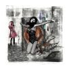 Fashion Illustration Original Artwork | Mixed Media by Charlie Illustrates / Charlotte Weatherstone
