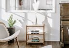 Akita End Table | Tables by Sheepdog. Item composed of oak wood