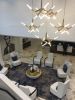 Sate-lite Pendants v 2 | Pendants by CP Lighting | Recovery Centers of America at Danvers in Danvers. Item composed of aluminum