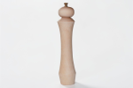 Large Maple Pepper Mill with Gold Accent – Hand‑Turned | Cooking Utensil in Utensils by Holzkunst Samuel Meisinger. Item made of wood works with minimalism & art deco style