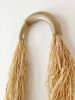 Ceramic Arch With Raffia  | Beige | L | Ornament in Decorative Objects by Dörte Bundt. Item composed of ceramic in boho or mid century modern style