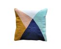 Vera Colorful Handwoven Throw Pillow Cover | Cushion in Pillows by Mumo Toronto. Item made of fabric