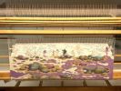 The Promise of Spring | Tapestry in Wall Hangings by Contemporary Tapestry Weaving. Item made of wool compatible with coastal and scandinavian style