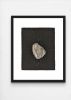 Desire Line Study | Mixed Media by Jennifer E. Moss. Item composed of cotton and paper in minimalism or contemporary style