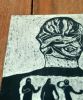 White Ceramic Tile Wall Hanging Tile | Wall Sculpture in Wall Hangings by ShellyClayspot. Item composed of ceramic