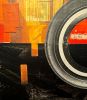 Color Field I Red | Collage in Paintings by Glen Gauthier