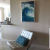 Deep Dive, and Watch That Wave, original Juul Paintings | Oil And Acrylic Painting in Paintings by Margaret Juul. Item made of canvas with synthetic