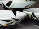 Set of Four Bowls | Decorative Bowl in Decorative Objects by Shelley Schreiber Ceramic Art. Item made of ceramic works with minimalism & contemporary style