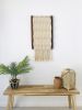 The Waves | Tapestry in Wall Hangings by YASHI DESIGNS by Bharti Trivedi. Item made of cotton with fiber