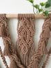 Macrame Wall Hanging "Toprak" | Wall Hangings by macramestories. Item composed of wood and cotton