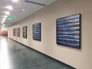 Sculpture Installation | Wall Sculpture in Wall Hangings by MORAN BROWN | CPMC Van Ness Campus in San Francisco. Item made of aluminum