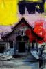 Ancient Asia XXIV | Mixed Media by Sven Pfrommer. Item works with asian style
