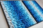 No. 15 Set of 2 Acoustic Diffuser Panel - Gradient Abstract | Wall Sculpture in Wall Hangings by Joseph A