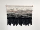 Ombre Woven Wall Hanging "Progression" | Macrame Wall Hanging in Wall Hangings by Rebecca Whitaker Art. Item made of wood with cotton