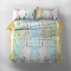 Belgian Linen Fabric Art Panel: Cherished by Dorothy Fagan | Textiles by Dorothy Fagan Fine Arts. Item made of linen works with mid century modern & contemporary style