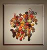 The Four Seasons | Wall Sculpture in Wall Hangings by April Wagner, epiphany studios | The Stand Gastro Bistro Restaurant in Birmingham. Item composed of glass