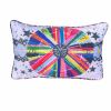 velvet GONNA START A REVOLUTION lumbar pillow | Pillows by Mommani Threads. Item made of fabric compatible with contemporary style