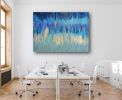 OUR ENERGY - large original abstract painting | Oil And Acrylic Painting in Paintings by Marinela Puscasu. Item composed of canvas in contemporary or coastal style