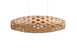 Bamboo Diamond Light Flat 100 | Chandeliers by ADAMLAMP. Item composed of bamboo in minimalism or contemporary style