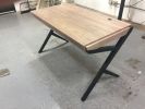Contemporary Desk | Tables by Wooden Imagination. Item composed of walnut