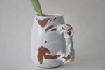 Red clay primitive pitcher | Vessels & Containers by ZHENI. Item composed of ceramic