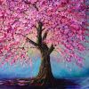 "Rooted in Radiance" – Original Painting | Oil And Acrylic Painting in Paintings by DaggArt. Item made of wood & canvas compatible with contemporary and country & farmhouse style