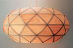 Wood Veneer Light Ellipse 75 / 60 | Pendants by ADAMLAMP | Hungexpo B épület in Budapest. Item made of maple wood compatible with modern and scandinavian style