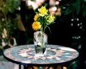 Crystal prism flower vase | Vases & Vessels by Dainte