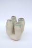 Calyx Sculptural Vase | Vases & Vessels by niho Ceramics. Item made of stoneware works with contemporary & coastal style