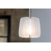 Light Lines Pendant - Frosted | Pendants by Jessica Alpern Brown | Historic Wilkinsburg Train Station in Pittsburgh