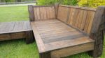 Custom reclaimed white oak sectional- commission piece | Couches & Sofas by Paul's Green Barn