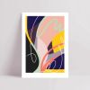"Botanical Garden 1" signed art print - Size: A3 | Prints by Jilli Darling. Item made of paper