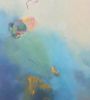 DEEP SEA | Oil And Acrylic Painting in Paintings by Cecilia Arrospide | Private Residence - Lima, Peru in Lima. Item composed of canvas and synthetic